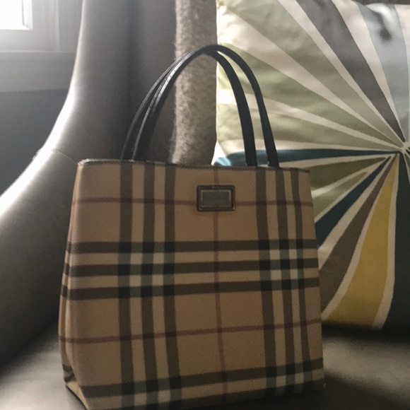 Burberry Nova Check Mini Tote - Picture 1 of 3